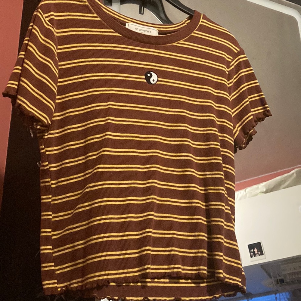 Junior’s Yin Yang Crop Fut Top